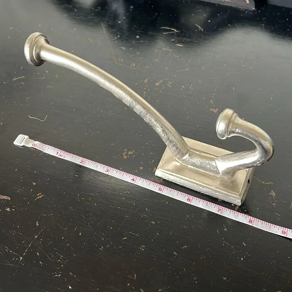 Pottery Barn Silver Wall Hooks